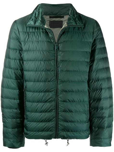 prada green coat|prada jacket outlet.